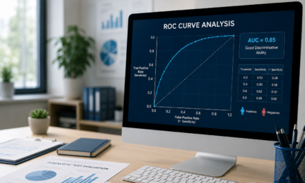 ROC Curve (Καμπύλη ROC): Αξιολόγηση Διαγνωστικών Τεστ και Επιλογή Βέλτιστου Ορίου Απόφασης
