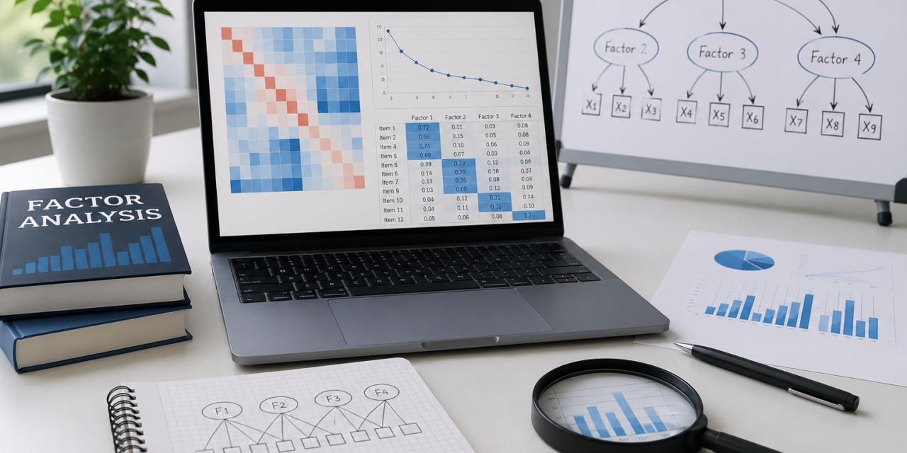 Παραγοντική Ανάλυση (Factor Analysis): Πώς αποκαλύπτονται οι λανθάνουσες διαστάσεις των δεδομένων