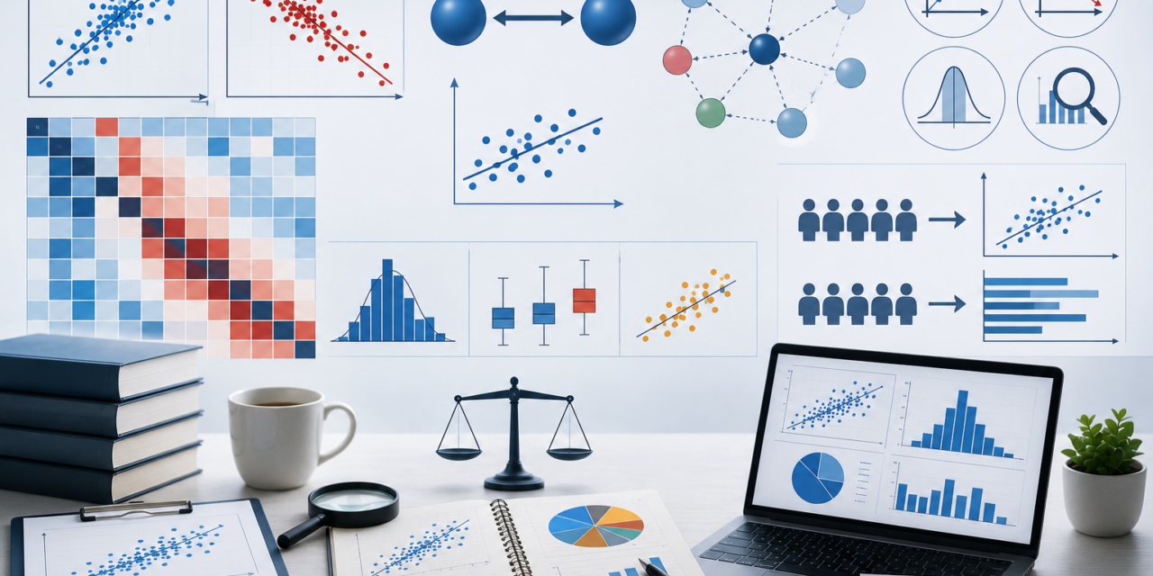 Συσχέτιση Μεταβλητών (Correlation Analysis): Έννοια, Συντελεστές και Εφαρμογές στην Ανάλυση Δεδομένων
