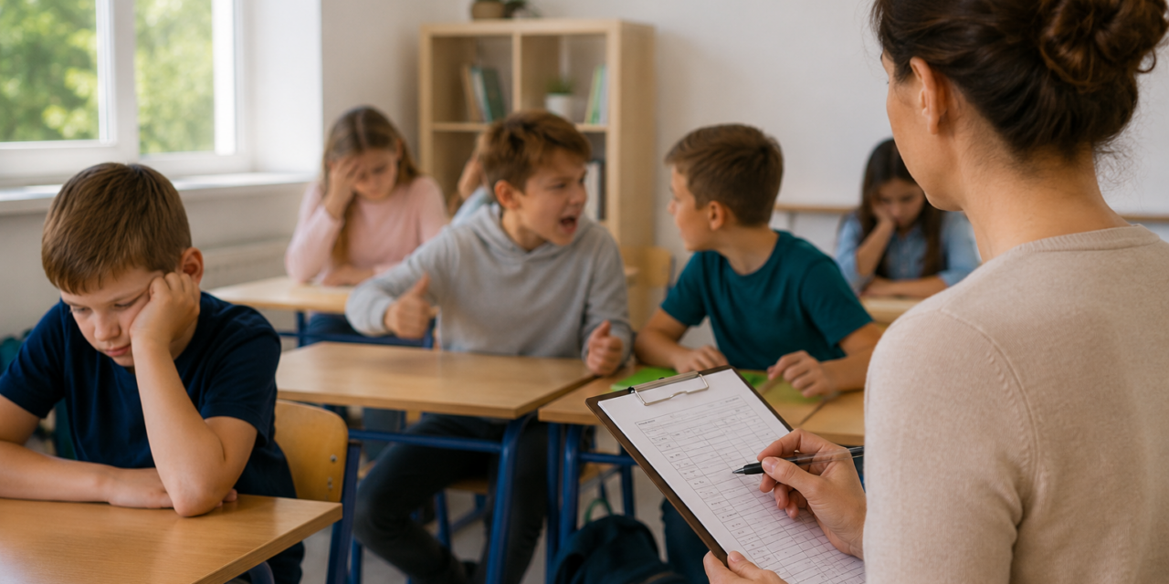 Reactive-Proactive Aggression – Fast Track Teacher Checklist [RPAFTTC-6]