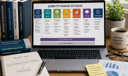 Δομή Πτυχιακής Εργασίας: Ολοκληρωμένος Οδηγός για τη Συγγραφή, τη Μεθοδολογία και τη Στατιστική Ανάλυση